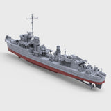 Model Kits 1/350 Hunt-Class French Destroyer La Combattante 1944 Model