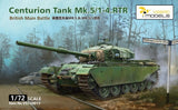 VESPID MODELS VS720017 1/72 British Main Battle Tank Centurion Mk 5/1-4.RTR Model