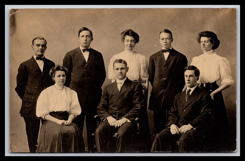 RPPC  Maine  Group Photo - Board Of Directors - Hebron, ME 1908 Model