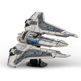 Kom'rk-class Fighter Spaceship MOC Model Building Blocks Set 2994pcs Toy Model