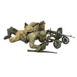1/35 Soviet Military Gunner Soldier RESIN FIGURE MODEL KIT Unassembled Unpainted Model