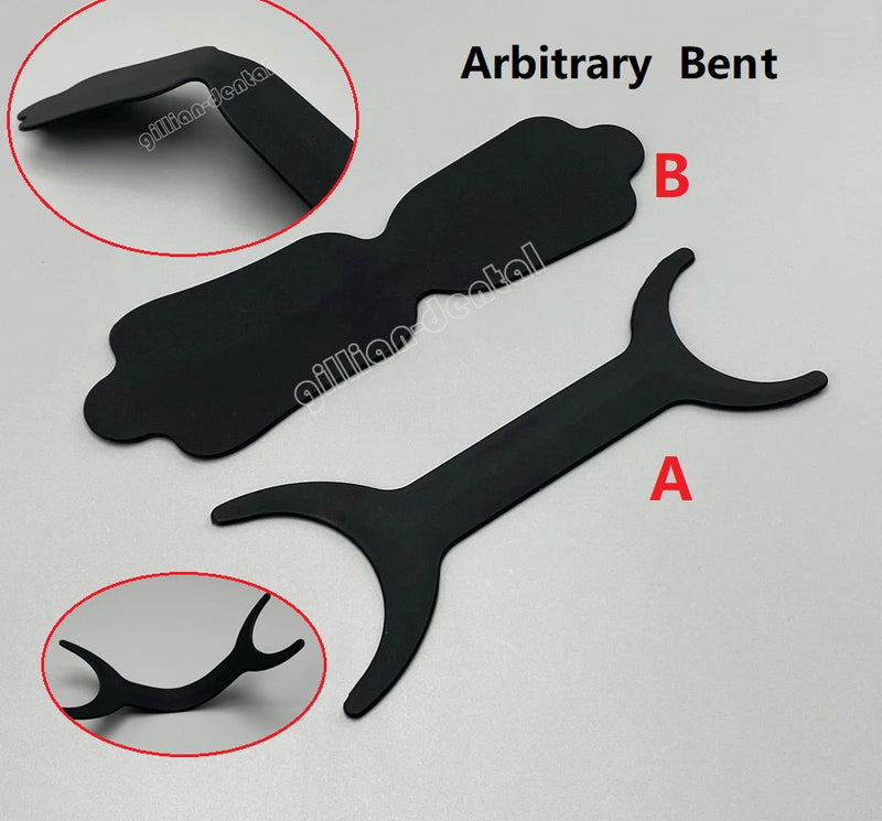 Dental Flexible Silicone Photo Contrast Background Arbitrary Bent Black Board Model