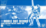 Bandai HG 1/144 Mobile Suit Second V Gundam Plastic Model Kit 80849 Model