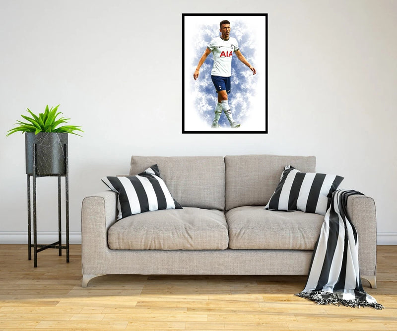 Ivan Perisic 2022/23 Digital Art Print - (On Foamex Board or Photo Paper) Model