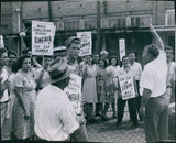 1946 Pickets Protest Wage Stabilization Board Siu Sup Seamen Strikes Photo 8x10 Model