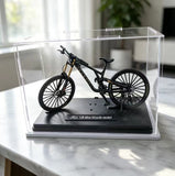 Mini bicycle model toy bicycle decoration model with display box Model