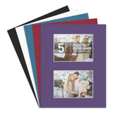 5 Pack 11x14 Photo Mat Boards White Core 4-Ply Acid-Free DIY Picture Framing Model