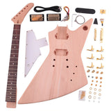 2025 DIY 6 Six String Electric Guitar Kit Mahogany Body Rosewood Fingerboard Model