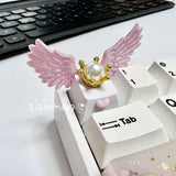 Original Angel Winged Keycap Beautiful Girl Mechanical Keyboard Esc Keycap Model