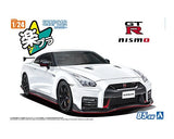 Aoshima 1/24 Snap NISSAN R35 SKYLINE GT-R Nismo 2017 Model Kit -WHITE- Model