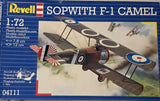 1:72 Revell Sopwith F-1 CAMEL Model Kit 04111 Model