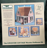 Vintage Coventry Cottage Dollhouse Kit by Greenleaf Dollhouses 1986 - NEW Model