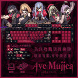 Anime Avemujica Bang Dream! Sakiko Togawa Keypads Keycap Cosplay Cartoon Decora Model