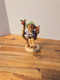 Vintage Goebel Hummel "Apple Tree Boy" #142 3/0 TMK-3 Stylized W. Germany Model