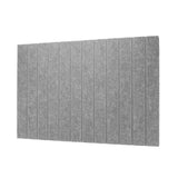 Reusable Grey Felt Pinboard Strip for Office Wall Memo and Photo Model