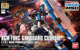 Bandai HG 1/144 GM Guard Custom Mobile Suit Gundam The Origin MSD 06570 Model