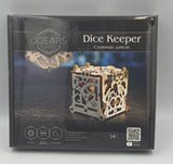 UGEARS Dice Keeper Mechanical Model Dice Storage Box Tabletop Games 62 Pieces Model