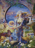 Needlework Crafts Full Embroidery Counted Cross Stitch Kits Princess Secret Model