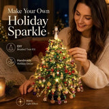DIY Beaded Christmas Tree Kit Holiday Beading Craft Kits Festival Decor Model