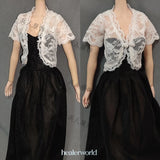 Female 1/6 Retro Sheer Tulle Shawl Model For 12" Female Action Figure Model