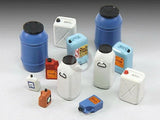 Royal Model 1/35 Plastic Chemical / Water Containers and Bottles (12 pieces) 648 Model