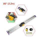 240cm Paper Sliding KT Board Trimmer Cutting Ruler Photo PVC Cutter Model