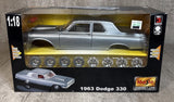 1/18 Maisto Assembly Line 1963 Dodge 330 Diecast Car Model Kit w/ Box Model