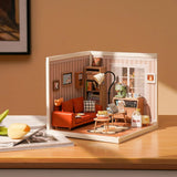 Rolife DIY Miniature House Kit Mini Dollhouse with Accessories Building Toy Set Model