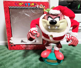 Looney Tunes Taz Devil Santa Holiday Christmas Animated Figurine Display Model