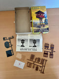 Vintage 1962 Atlas HO Scale Elevated Gate Tower Building Kit Model No. 701 USA Model