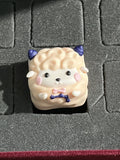 Della Key Wooly Alpenglow1 Artisan Keycap Model