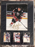 Alexei Kovalev Autographed New York Rangers Signed Photo Matted 16 x12 Board Model
