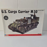 Vtg Bandai U.S. Cargo Carrier M30 Model Kit 1/48 Scale Plastic Gray Pin Point Model