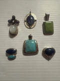 6 STERLING SILVER CHARMS ~ Various Styles & Designers ~ NICE! Charms