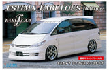 FUJIMI 1/24 Inch Up No.71 Toyota Estima Fabless Half Type Plastic Model Kit ID71 Model