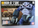 MSM-07 ??Z??GOK?? Amphibious Mobile Suit 1/144 Plastic Model Kit 1999 Bandai Model