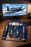 3D Printed F4U Corsair Model Kit DIY WWII Fighter Aircraft Build Display Model
