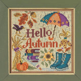 MILL HILL Buttons Beads Kit Counted Cross Stitch HELLO AUTUMN MH14-2323 Model