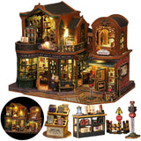 DIY Miniature House Kit, DIY Dollhouse Kit for Adults to Build, Mini Magic Ho... Model