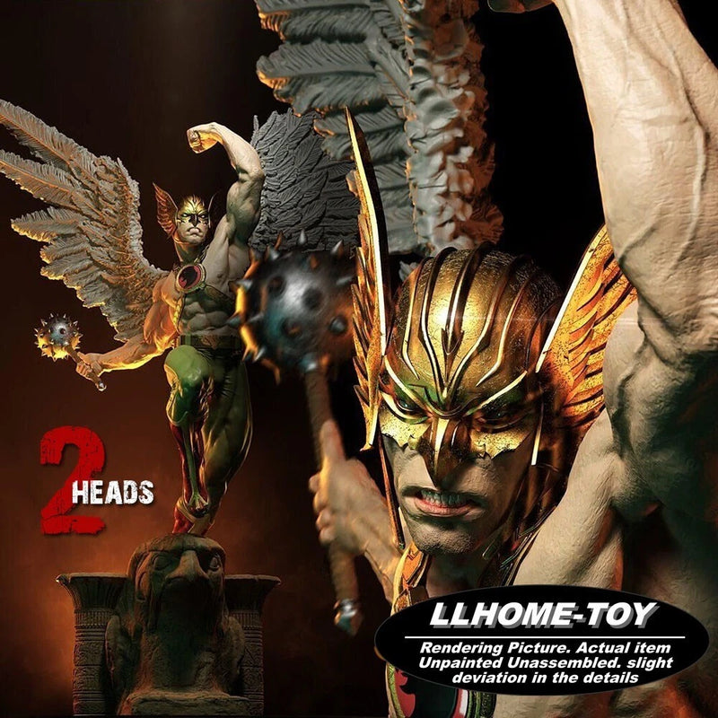 1:6 Scale Hawkman Resin Model Kit Unpainted 3d Print GK Statue Figure Model