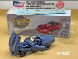 1:18 Corvette Summer Resin Model Kit With Decals,  Rubber Tires and Clear Parts Model