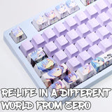 Re:Life in a different world from zero Keycap kAWAII PBT Cherry Profile For MX Model