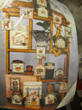 Timeless Treasures Cross Stitch Kit & 6 Frames -18 Ornaments-New Berlin #2962 Model