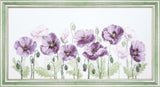 DIY Counted Cross Stitch Kit "Purple petals" Model