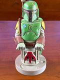 Star Wars Boba Fett Figurine Statue on Display Base Sci-Fi Collectible Model