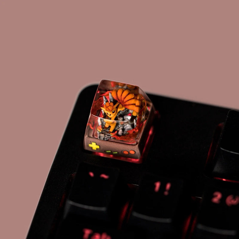 S-Craft VULPIX  Artisan Pokemon Keycap Model
