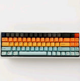 Tai-Hao Sunshine PBT Keycap Set 68 Keys 65% Layout Doubleshot Cherry MX OEM Model