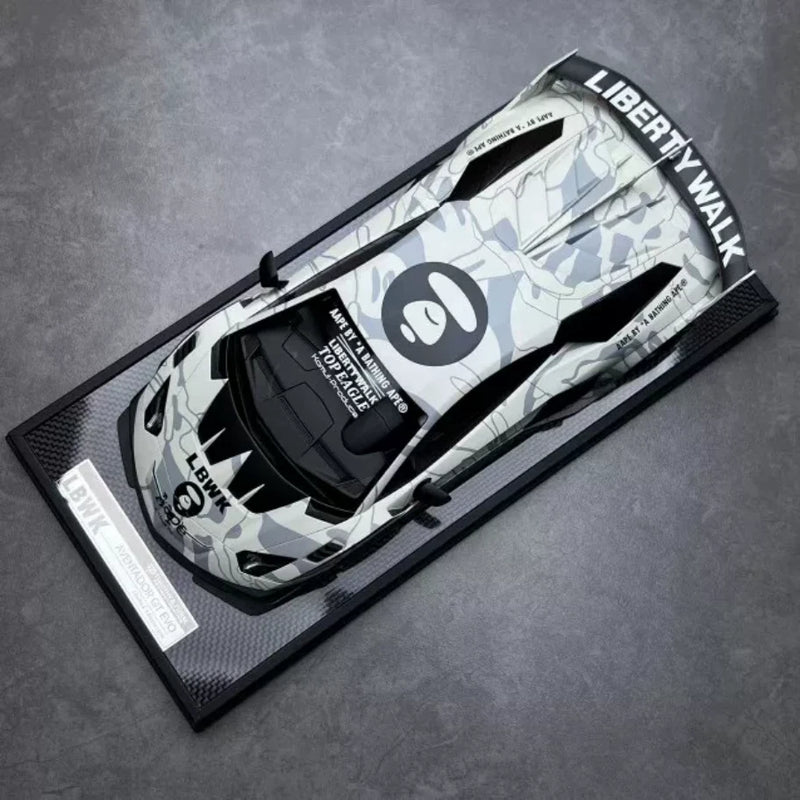 TP1:18 Lamborghini Aventador 700GT EVO resin car model ornaments collection Model