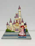 Disney Jim Shore Princess Love Theme Displayer W/ Ariel & Eric Figurine Lot Of 2 Model
