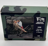 Verlinden 1438 Liberation Europe 1944 2 Figures 1/35 Scale Resin Model Kit Model